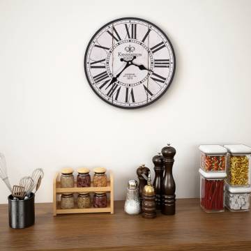 Vintage Wall Clock London 30 cm - Retro Decor for Your Home