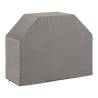 Madison Barbecue Cover 126x52x101cm Grey Size 126 x 52 x 101 cm 