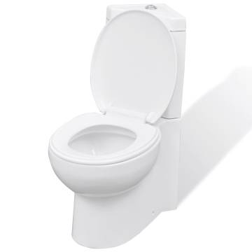 Stylish Corner Toilet - WC Ceramic Bathroom Toilet - Hipomarket