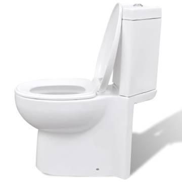 Stylish Corner Toilet - WC Ceramic Bathroom Toilet - Hipomarket