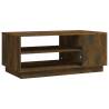 Modern Smoked Oak Coffee Table - Durable & Stylish | HipoMarket