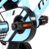 Kids Bike 14 Inch Black and Blue - Sturdy & Stylish