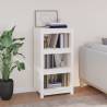 Book Cabinet White 50x35x97 cm Solid Wood Pine Colour white Quantity in Package 1 Height 97 cm Width 50 cm 