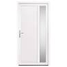 Stylish White PVC Front Door 108x208 cm for Enhanced Security