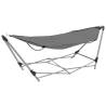 Hammock with Foldable Stand Grey Colour grey Quantity in Package 1 