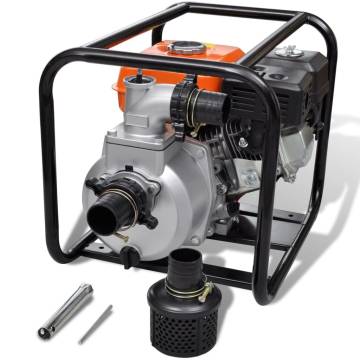 Powerful Petrol Engine Water Pump with 80mm Connection - 4800W