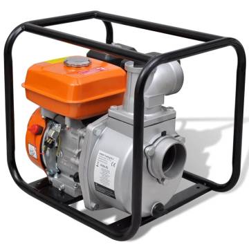 Powerful Petrol Engine Water Pump with 80mm Connection - 4800W