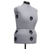 Adjustable Female Dress Form L Size 44-50 - Grey | HipoMarket