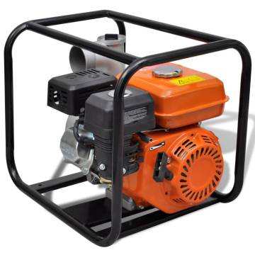 Powerful Petrol Engine Water Pump with 80mm Connection - 4800W