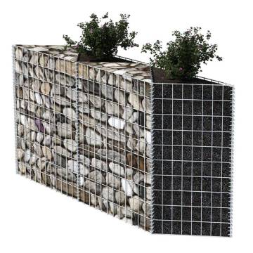 Gabion Basket Galvanised Steel 120x30x100 cm - Durable & Stylish