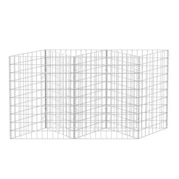 Gabion Basket Galvanised Steel 120x30x100 cm - Durable & Stylish