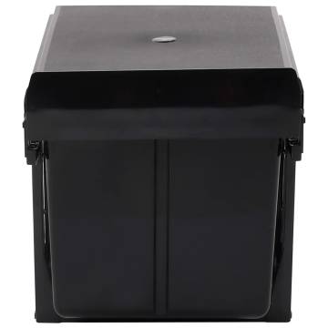 Soft-Close Kitchen Cupboard Pull-out Dustbin - 36 L