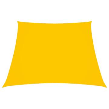 Buy Yellow Sunshade Sail Oxford Fabric - 2/4x3 m Trapezium