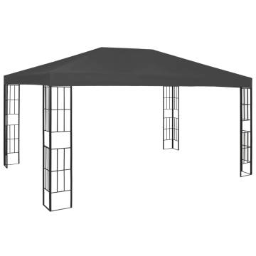 Gazebo 3x4 m Anthracite - Stylish Outdoor Shade Solution