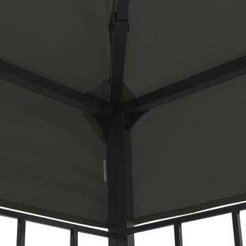 Gazebo 3x4 m Anthracite - Stylish Outdoor Shade Solution