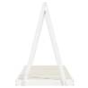 Kids Bed Frame White 90x190 cm - Solid Pine Wood