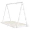 Kids Bed Frame White 90x190 cm - Solid Pine Wood