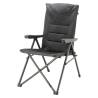 Travellife Foldable Chair Barletta Cross Grey | Comfortable & Compact