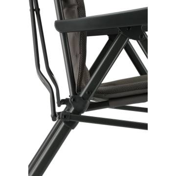 Travellife Foldable Chair Barletta Cross Grey | Comfortable & Compact