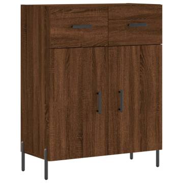 Brown Oak Sideboard - Modern & Durable Storage Solution