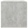 Elegant Concrete Grey Bedside Cabinets - Set of 2 | HipoMarket