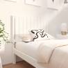 Bed Headboard White 105.5x4x100 cm Solid Wood Pine Colour white Size 105.5 x 100 cm Quantity in Package 1 