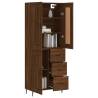 Highboard Brown Oak - Stylish Storage Solution | HiPoMarket