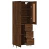 Highboard Brown Oak - Stylish Storage Solution | HiPoMarket