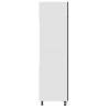 Refrigerator Cabinet Black 60x57x207 cm | Hipomarket