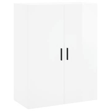 Highboard High Gloss White - Stylish Storage Solution