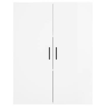 Highboard High Gloss White - Stylish Storage Solution