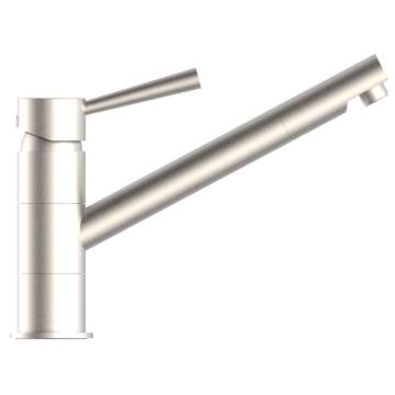 SCHÜTTE Cornwall Sink Mixer - Stainless Steel Look Faucet