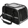 TRIXIE Valery Transport Bag for Cats - Black & Grey