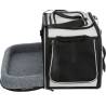 TRIXIE Valery Transport Bag for Cats - Black & Grey