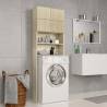 Washing Machine Cabinet Sonoma Oak 64x25.5x190 cm Engineered Wood Colour sonoma oak Number of 1 