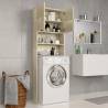 Washing Machine Cabinet Sonoma Oak - Stylish Bathroom Storage