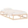 Solid Wood Bed Frame 90x190 cm - Stylish & Sturdy