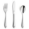 Amefa 3 Piece Children Cutlery Set - Footie Design