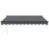 Retractable Awning Anthracite 3.5x2.5 m - Durable & Stylish