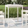 Garden Table White 82.5x82.5x110 cm Solid Wood Pine Colour white pine Size 82.5 x 82.5 x 110 cm Quantity in Package 1 