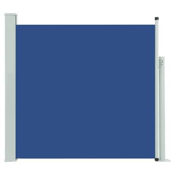 Patio Retractable Side Awning 170x300 cm Blue | Hipo Market