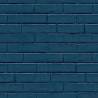 Noordwand Good Vibes Blue Brick Wall Wallpaper | HipoMarket