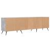 Concrete Grey TV Cabinet 150x30 cm | Stylish & Durable