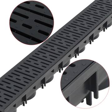 Drainage Channels Plastic 4m - Durable Water Management