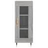 Stylish Highboard Grey Sonoma - 180 cm Engineered Wood