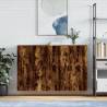 Wall Mounted Cabinets 2 pcs Smoked Oak - Stylish Storage Solution