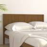 Honey Brown Bed Headboard - Solid Pine Wood | Hipo Market