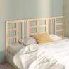 Solid Wood Pine Bed Headboard 206x4x100 cm for Stylish Bedrooms