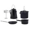 Esschert Design Four Piece Outdoor Cooking Set - Black FF215