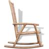 Rocking Chair Bamboo - Stylish & Durable for Indoor & Outdoor